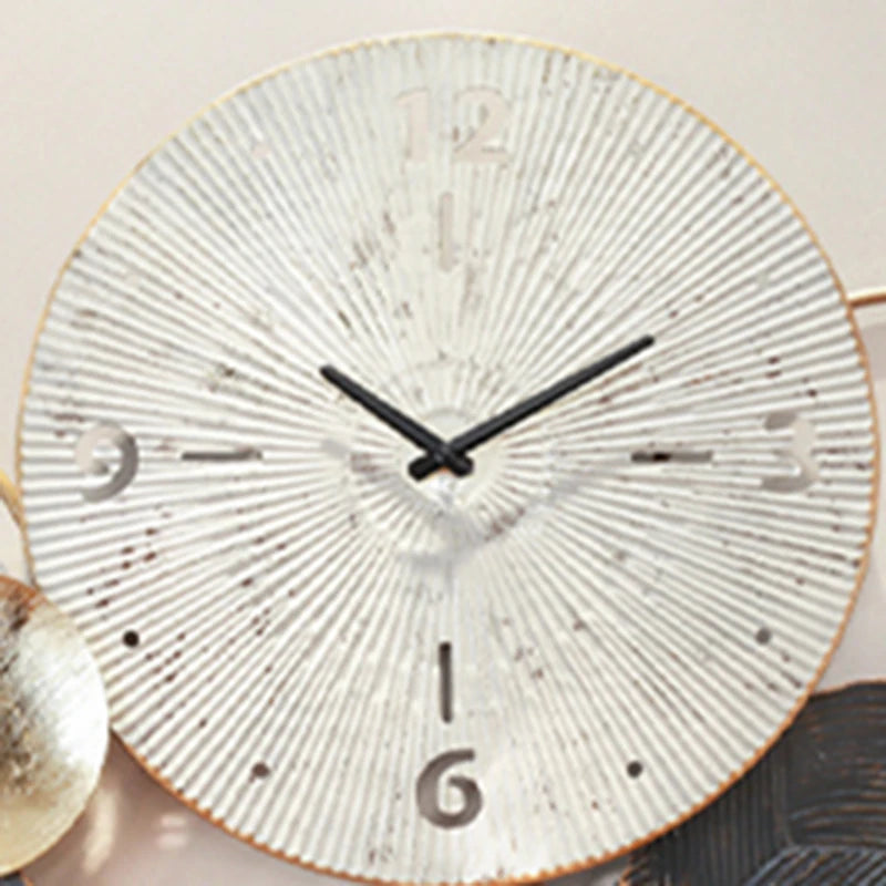 Silent Serenity Oversized Wall Clock