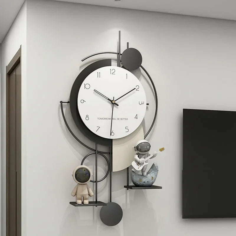 Timeless Nordic Artistry Wall Clock