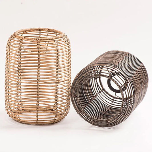 Rattan Glow Pendant Lights